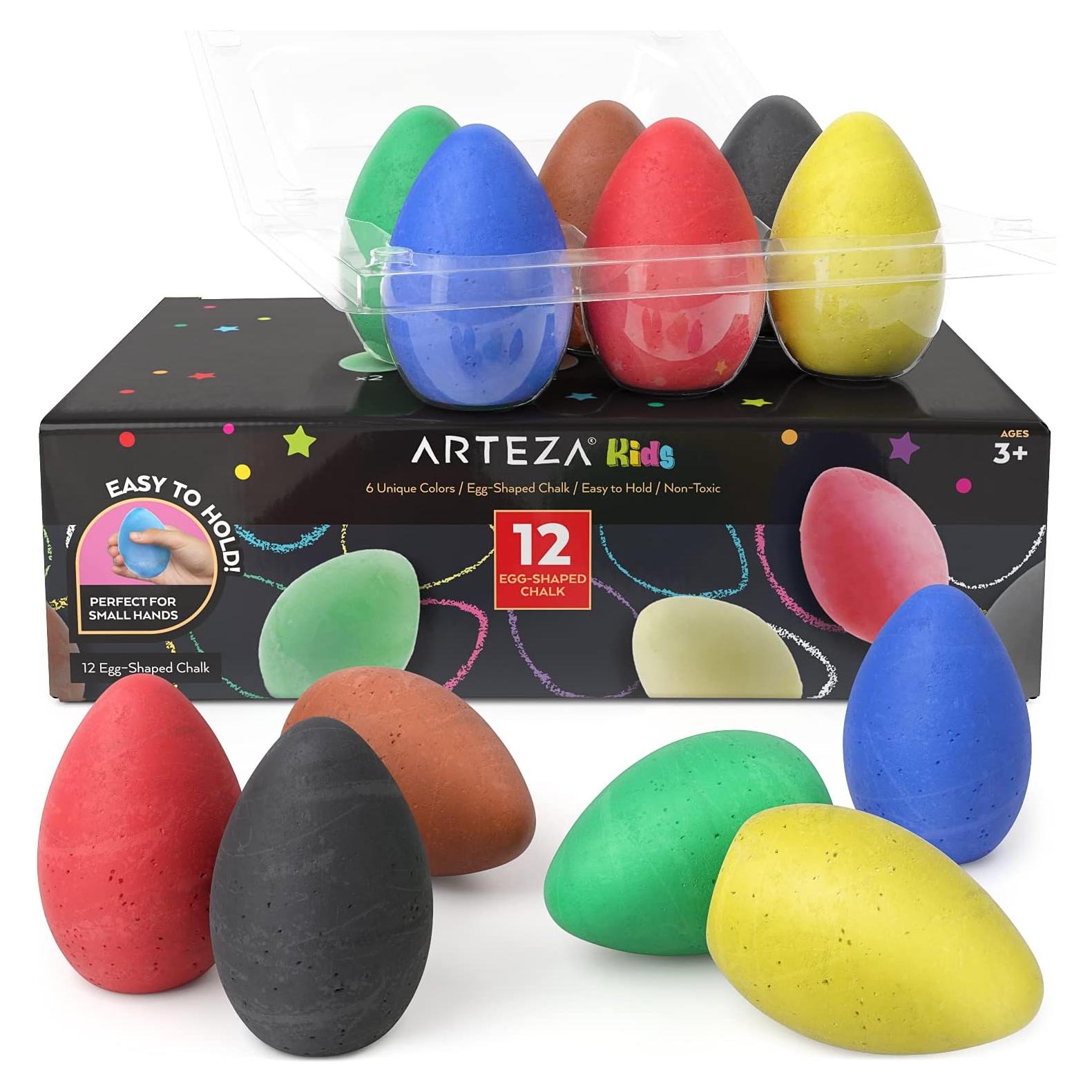 Tiza para Acera Arteza Kids Set 12 Unidades Lavable