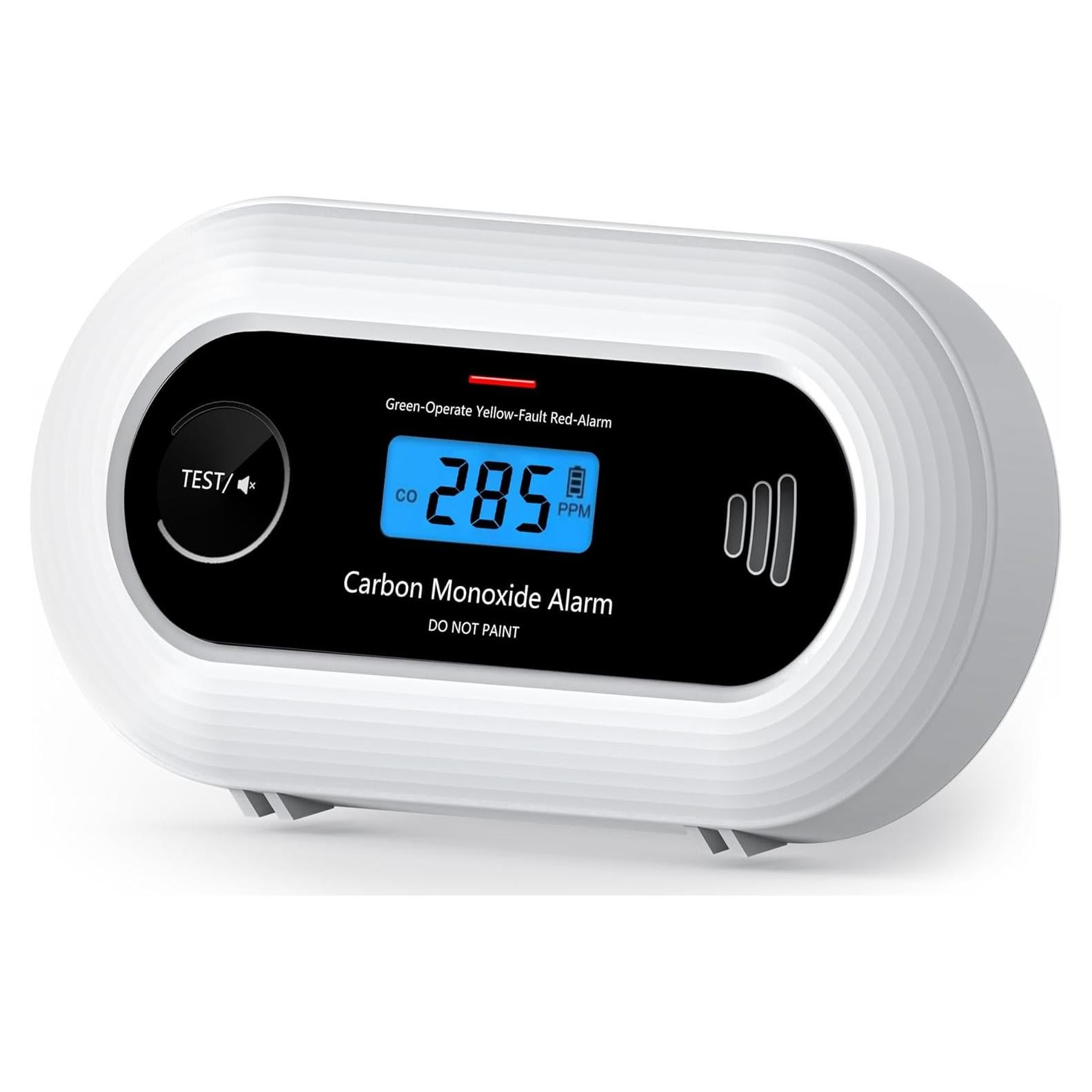 Detector de Monóxido de Carbono KARUOTOP VC21 con Pantalla LCD