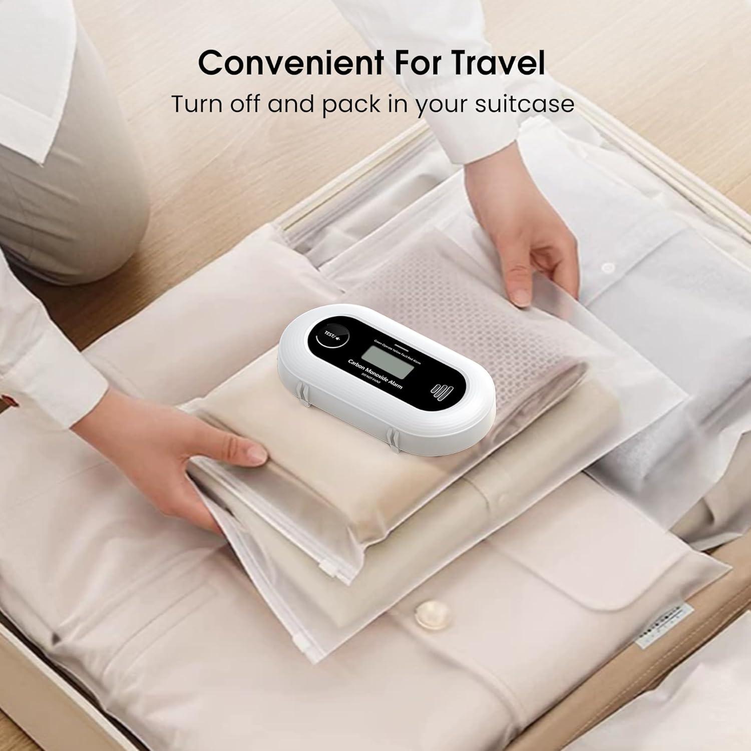 Detector de Monóxido de Carbono KARUOTOP VC21 con Pantalla LCD