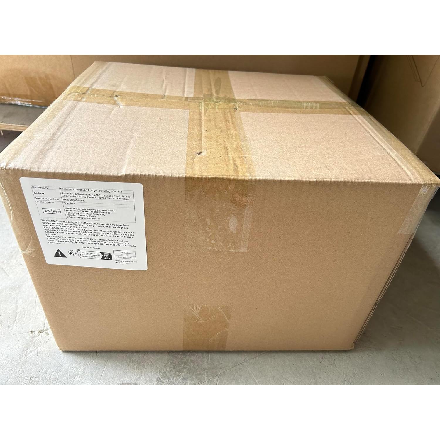 Caja de Filtro de Aire Weiworld GLX-100 3 Capas 30x20 cm