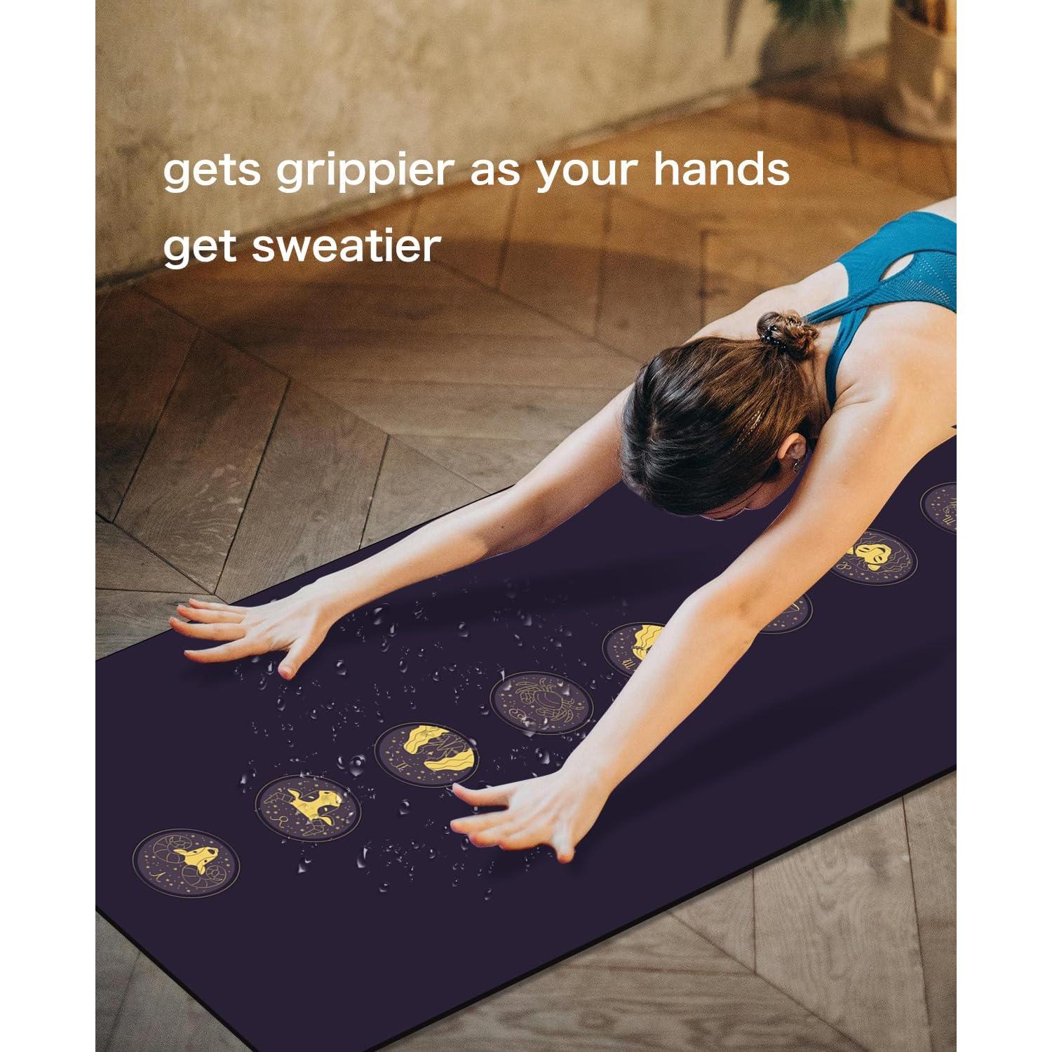 Alfombrilla de Yoga Antideslizante Knsbk 183x61cm 6mm