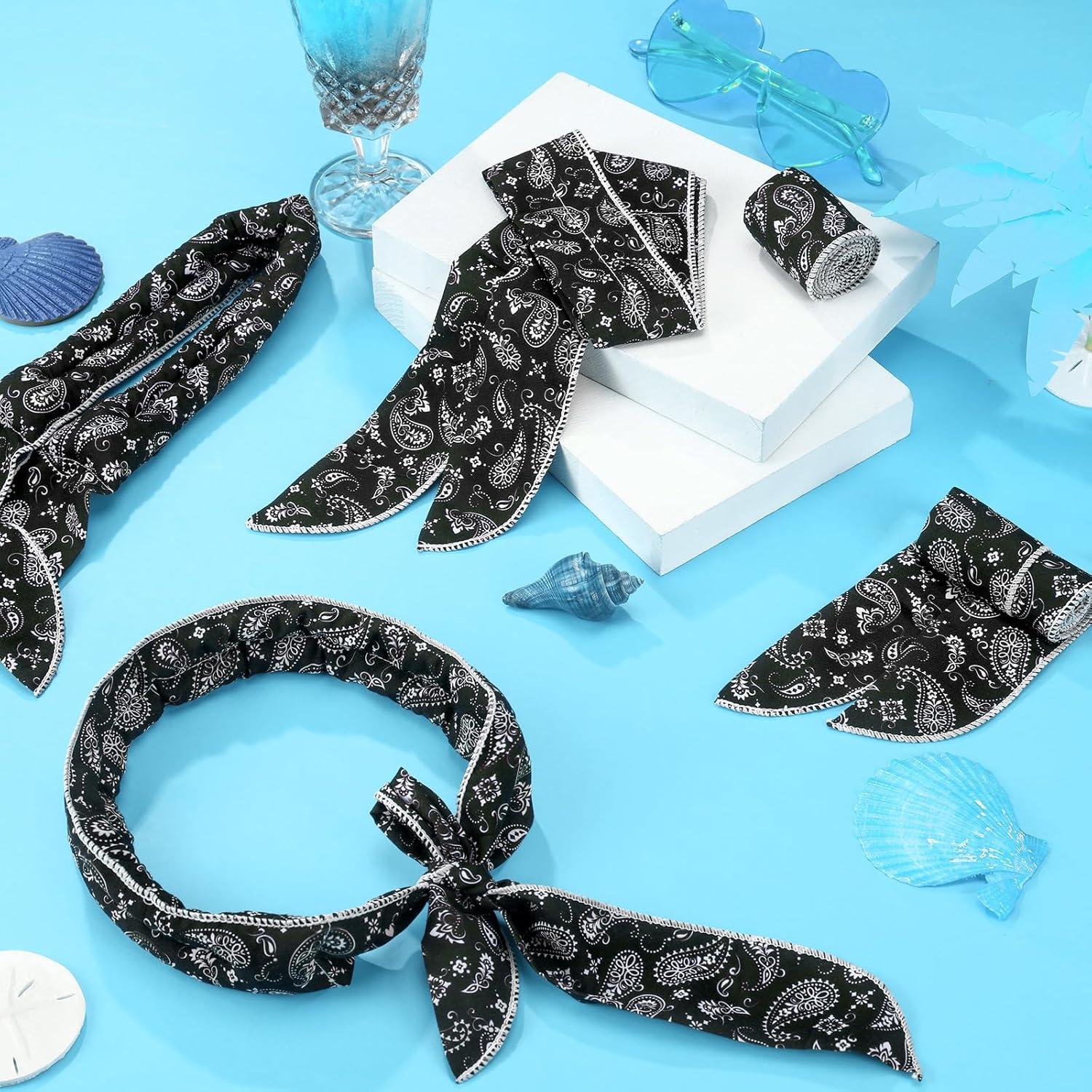 Bufandas Refrigerantes de Cuello Coume 6 Piezas Verano