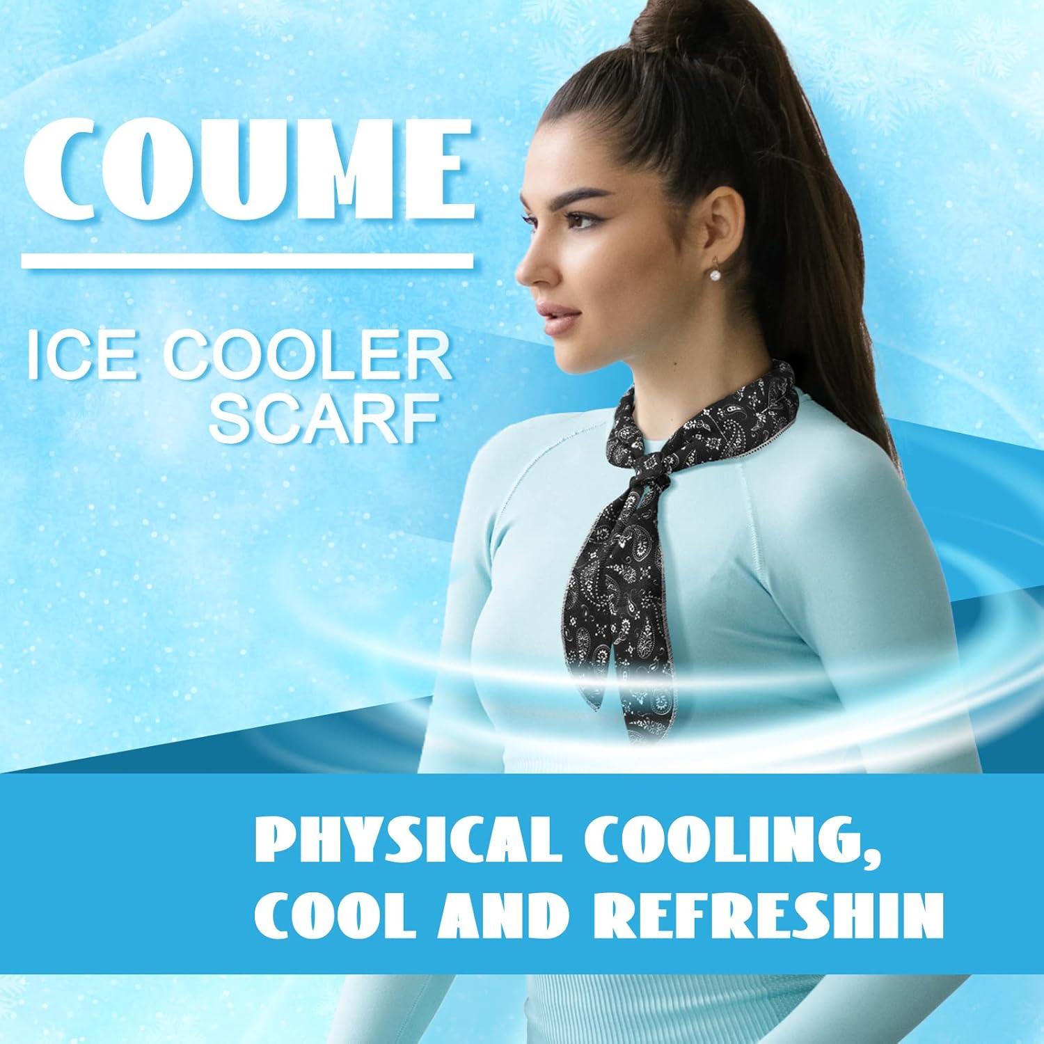 Bufandas Refrigerantes de Cuello Coume 6 Piezas Verano