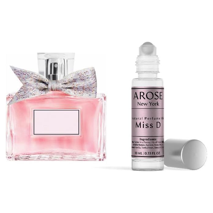 Aceite de Perfume Miss D Arose NY 10 ml Vegano Sin Alcohol