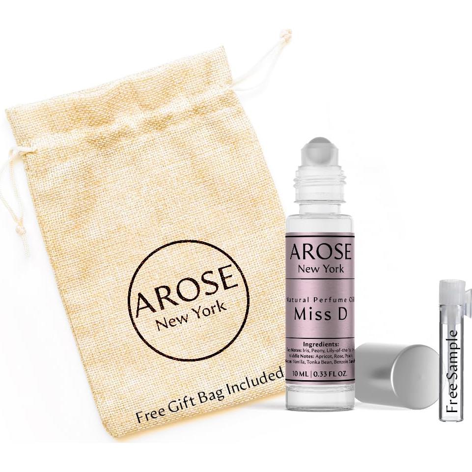 Aceite de Perfume Miss D Arose NY 10 ml Vegano Sin Alcohol