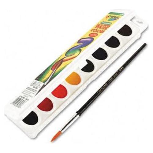 Acuarelas Crayola 8 Colores Variados para Niños