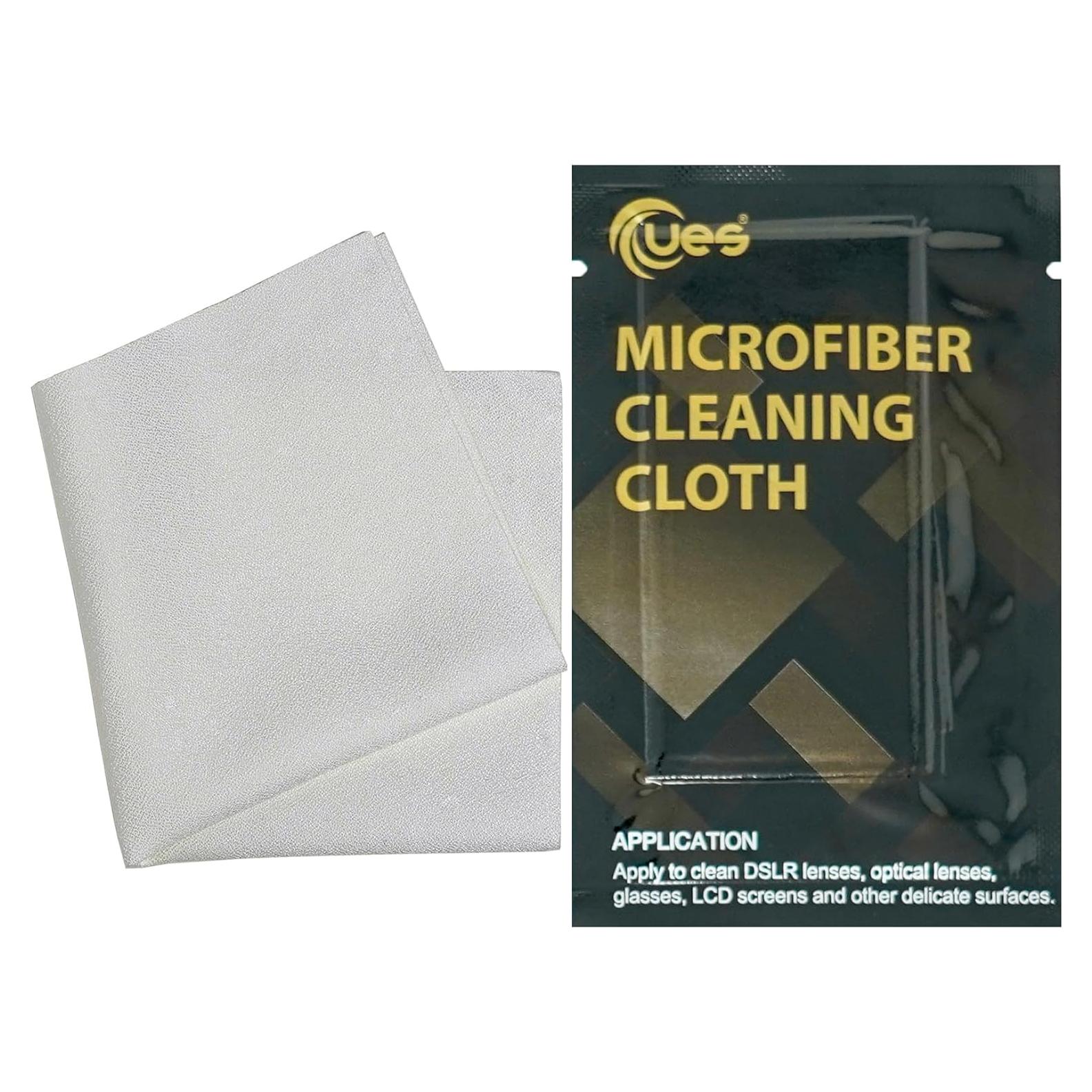 Paño de Microfibra UES 15x15 cm - 8 Piezas para Limpieza