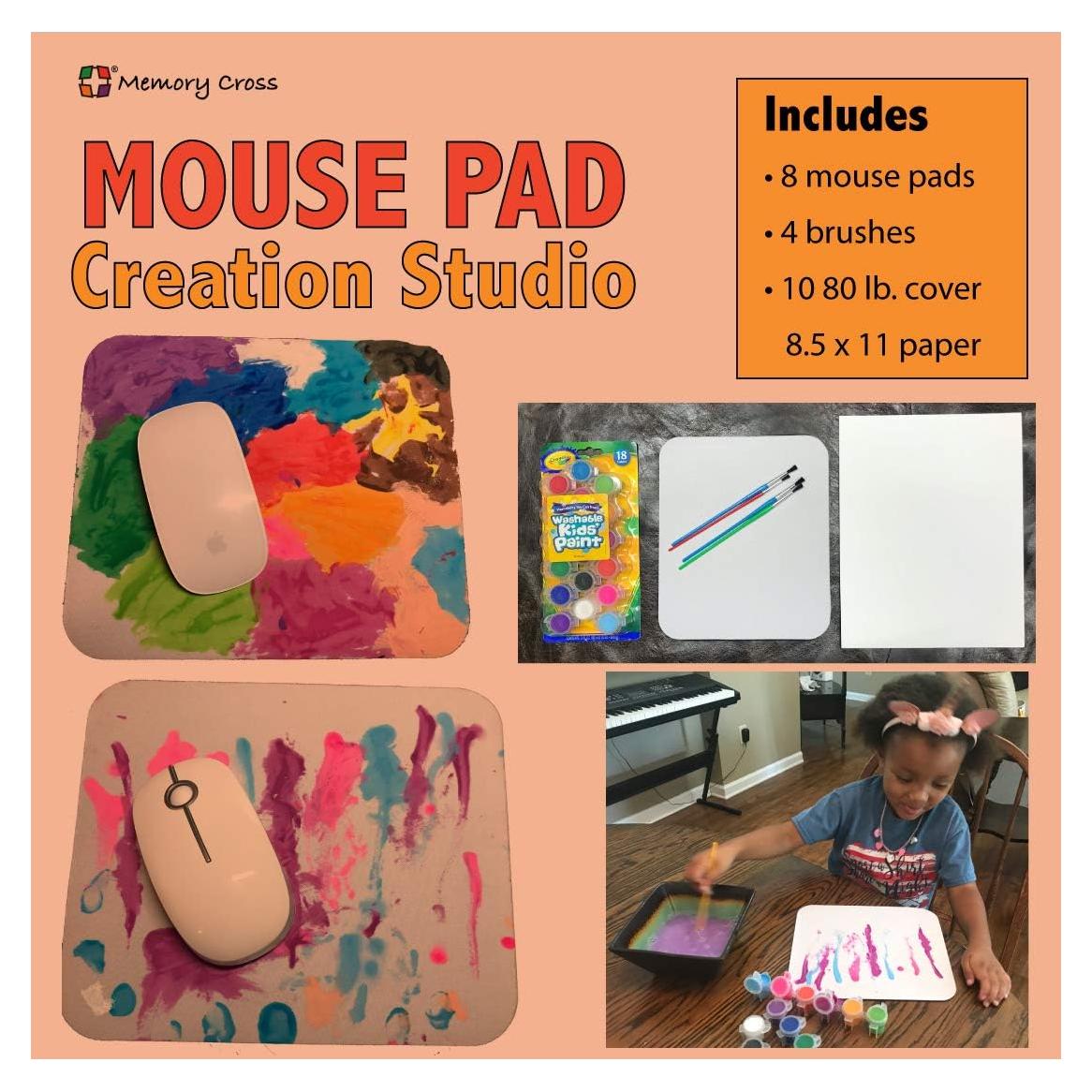 Kit de Pintura para Niños Memory Cross 4 Pinceles 18 Acuarelas