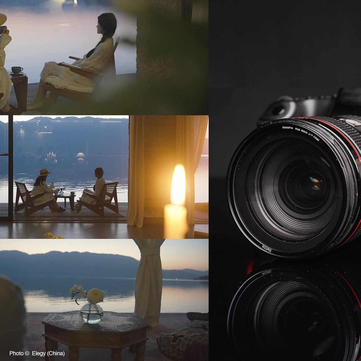 Filtro de Efecto Haida NanoPro Mist 52mm para Enfoque Suave