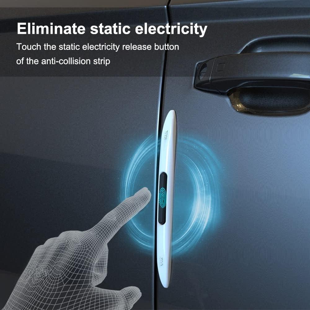 Protector de Bisel de Puerta DONGKER 4 Pcs Silicona Antiestática