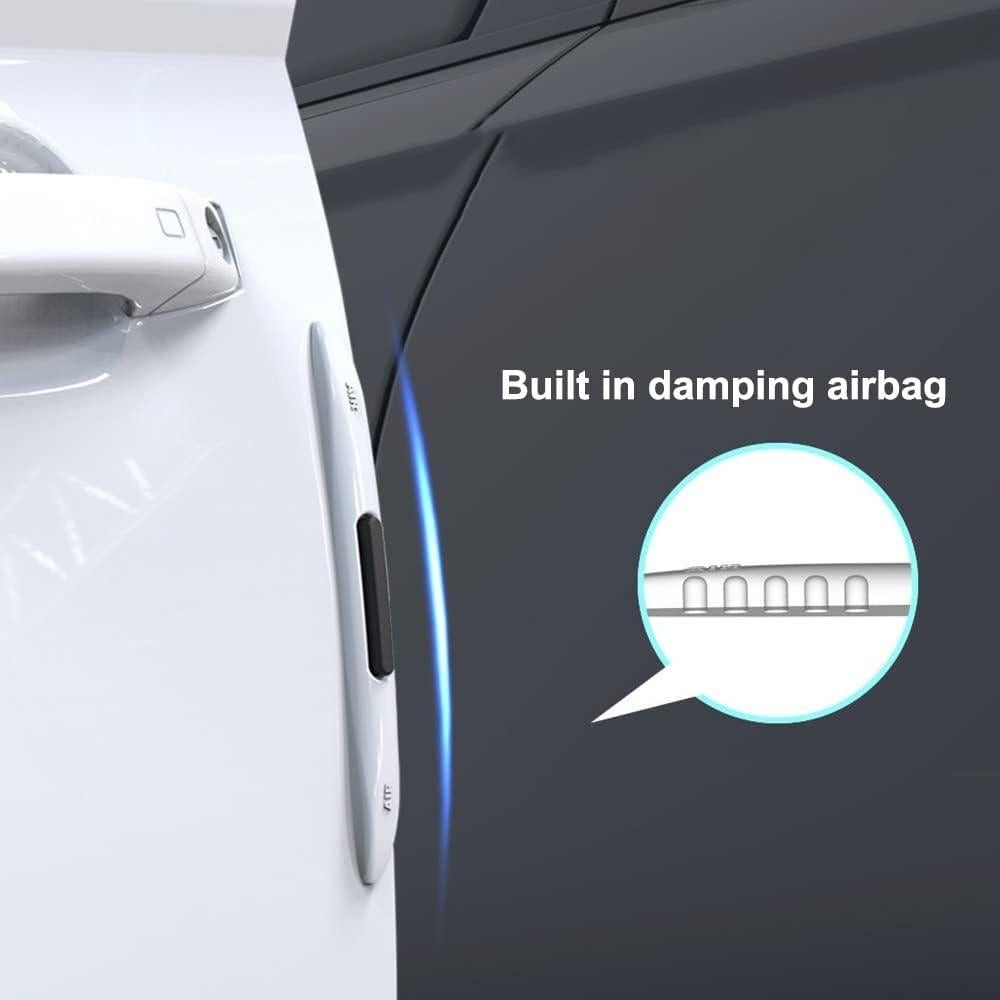 Protector de Bisel de Puerta DONGKER 4 Pcs Silicona Antiestática