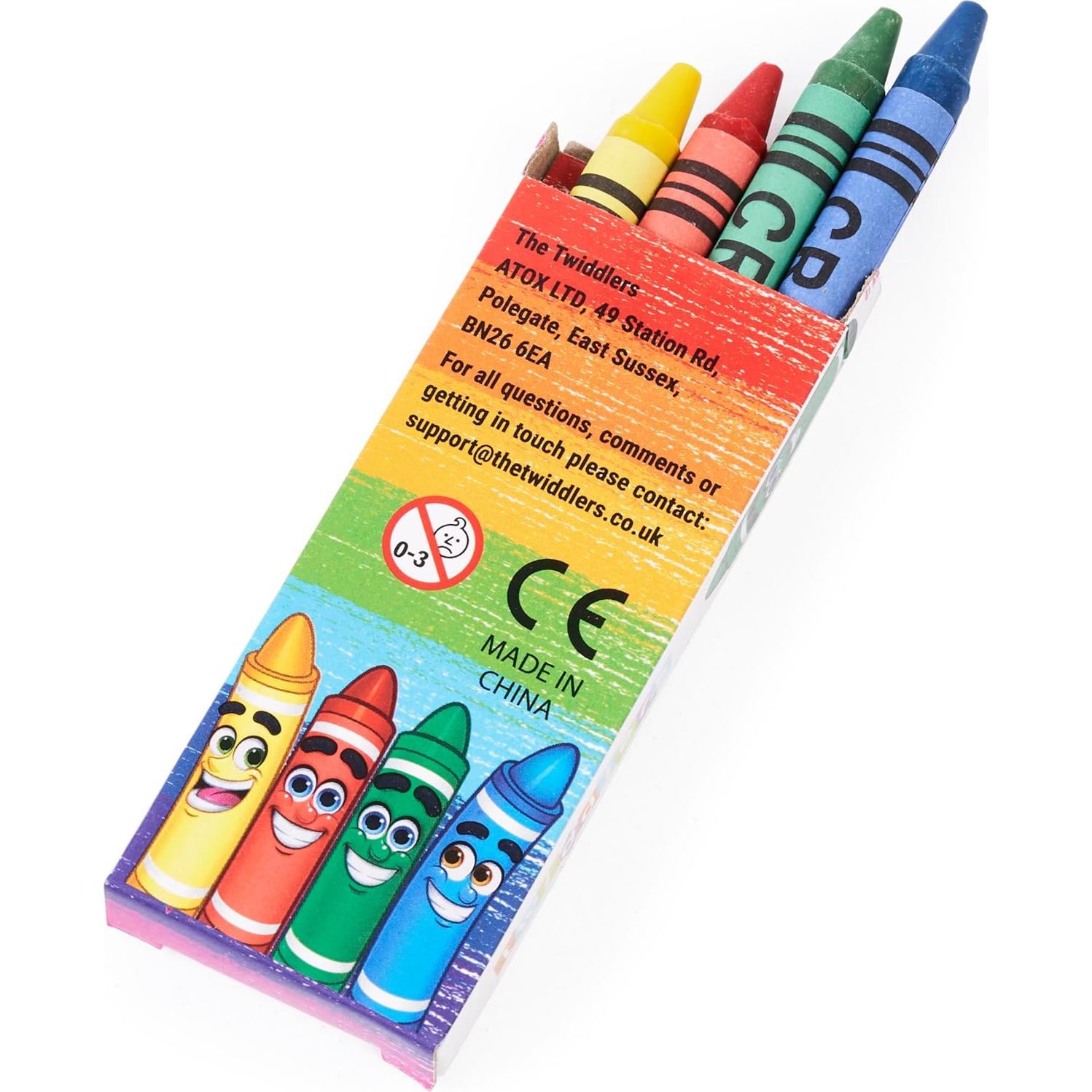 Crayones Mini THE TWIDDLERS 144 Paquetes para Niños