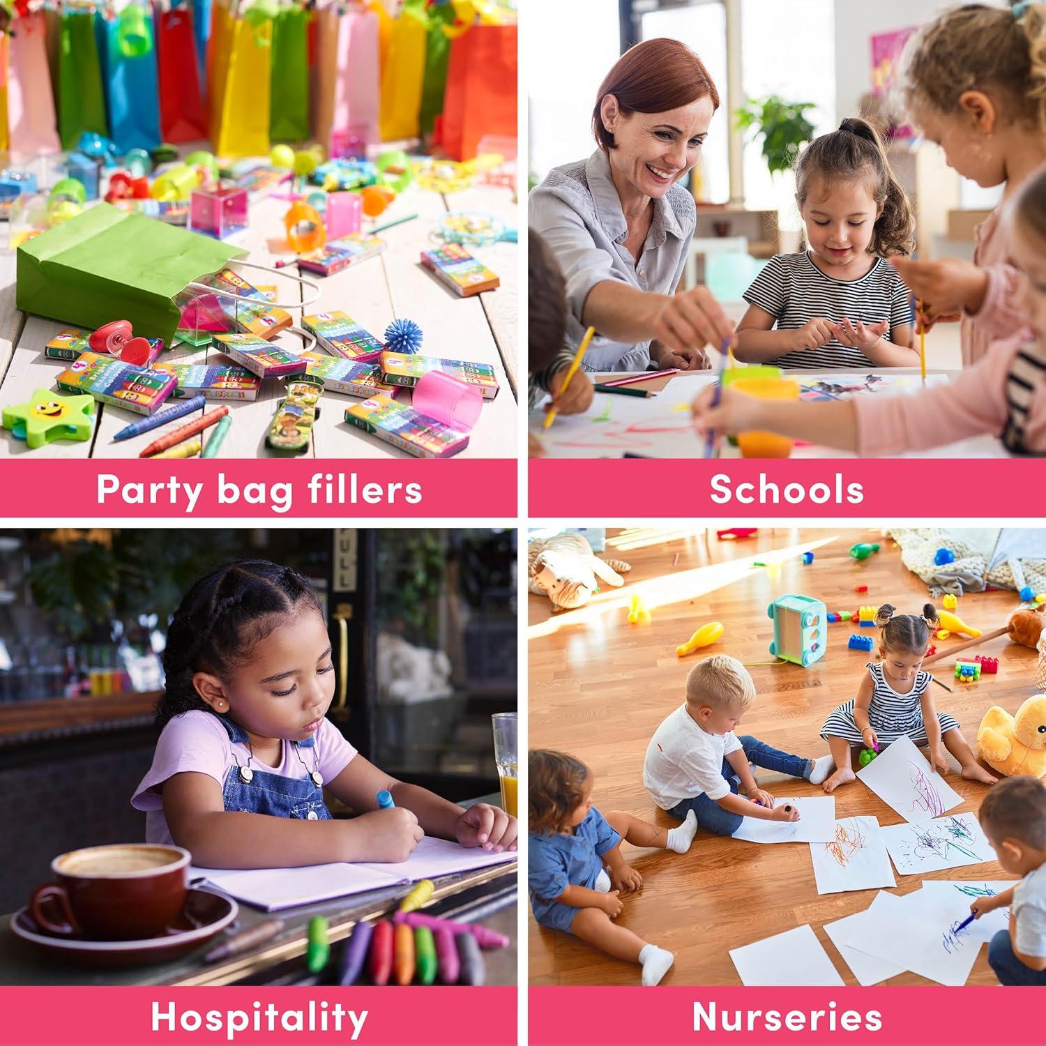 Crayones Mini THE TWIDDLERS 144 Paquetes para Niños