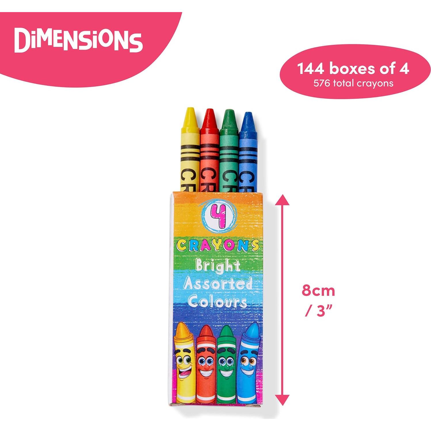 Crayones Mini THE TWIDDLERS 144 Paquetes para Niños