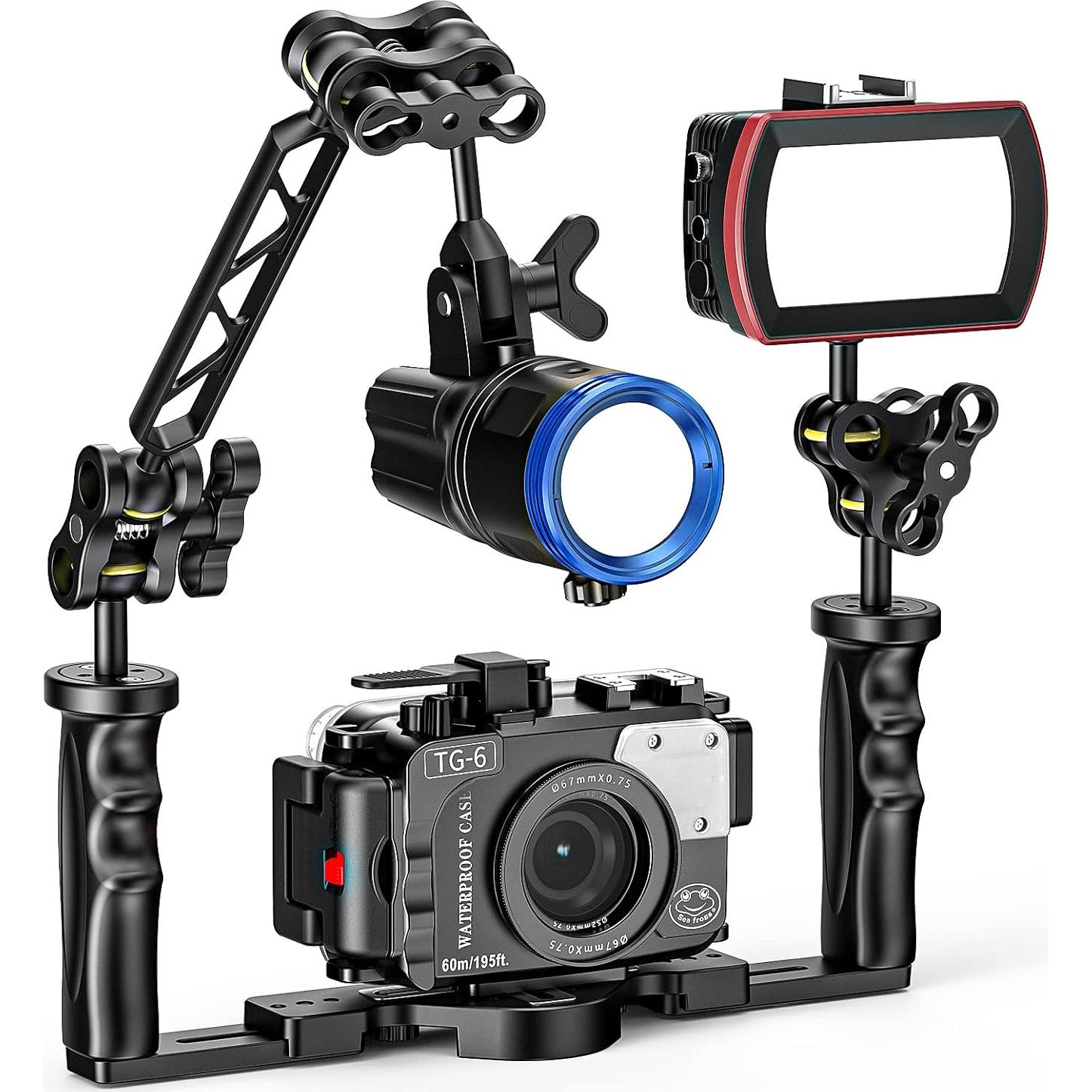 Brazo de Extensión Submarino Seafrogs Aluminio 2.54 cm YS