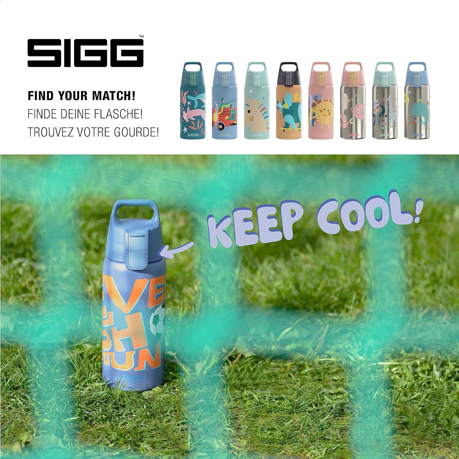 Botella Aislada SIGG Shield One 500ml Acero Inoxidable Niños