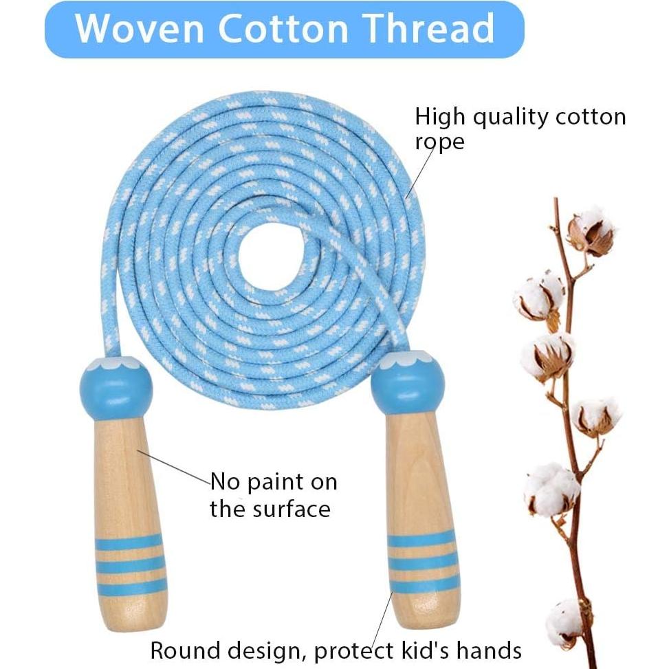 Cuerda de Saltar Ajustable ACEONE 2.1m para Niños