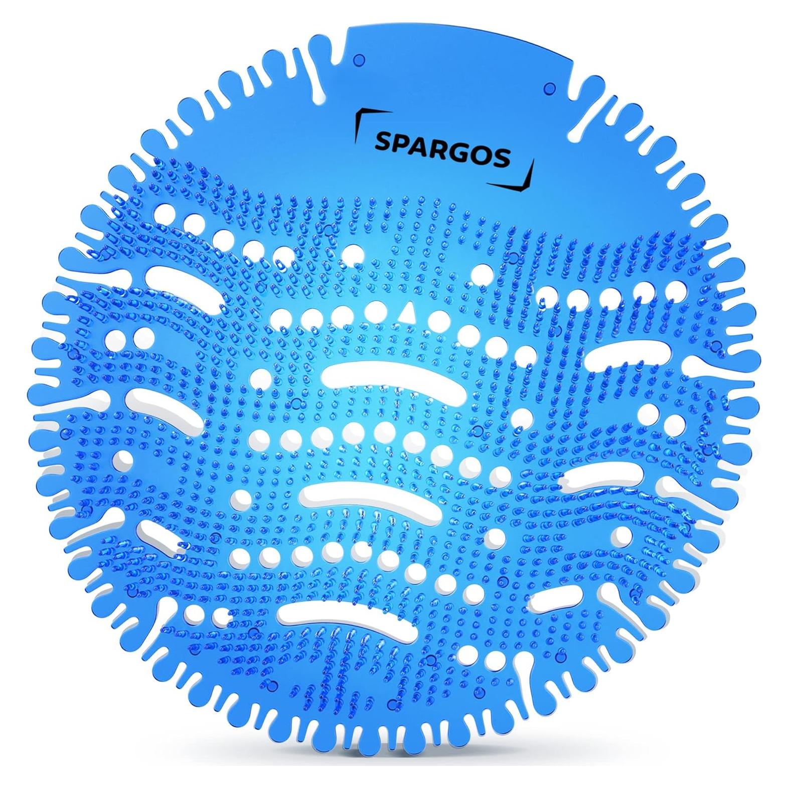 Desodorante de Pantalla de Urinal Spargos Azul - 12 Pastillas