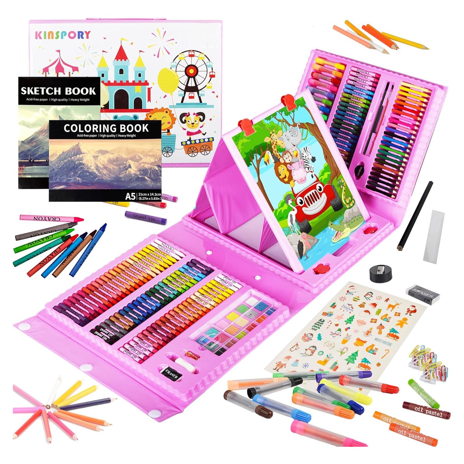 Set de Arte KINSPORY 290 Piezas para Niños Creativos