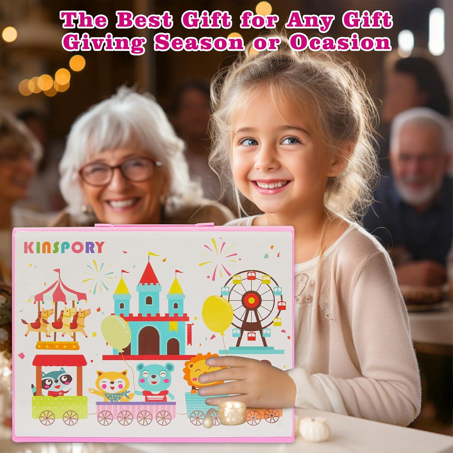 Set de Arte KINSPORY 290 Piezas para Niños Creativos