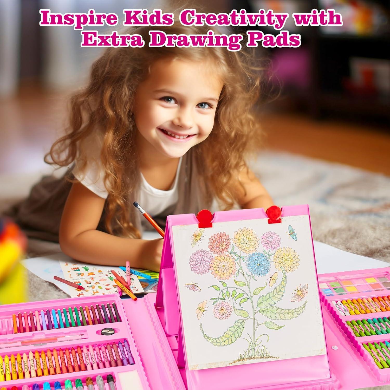 Set de Arte KINSPORY 290 Piezas para Niños Creativos