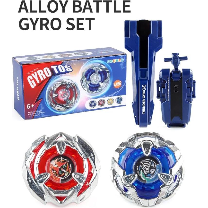 Conjunto de Juguetes de Combate Hintbtoy con 2 Trompos Giratorios