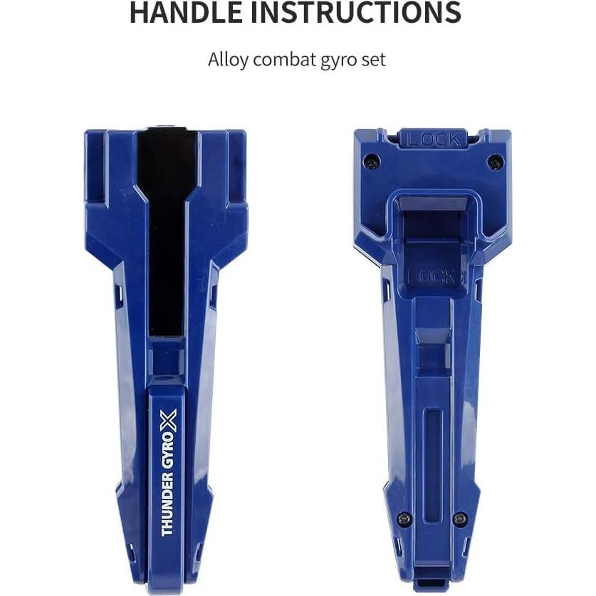 Conjunto de Juguetes de Combate Hintbtoy con 2 Trompos Giratorios