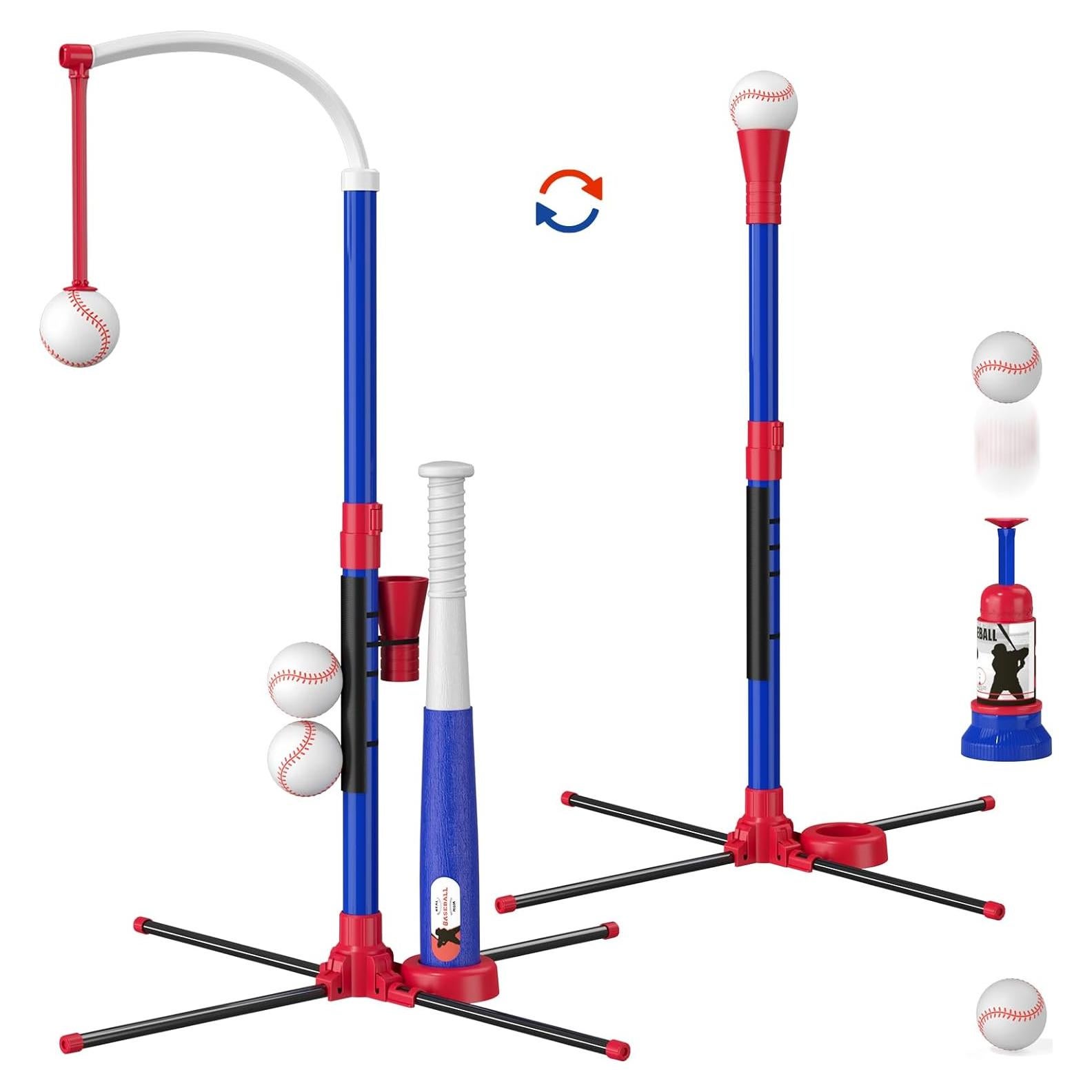 Set de béisbol 3 en 1 HYES para niños 3-5 años - Altura ajustable