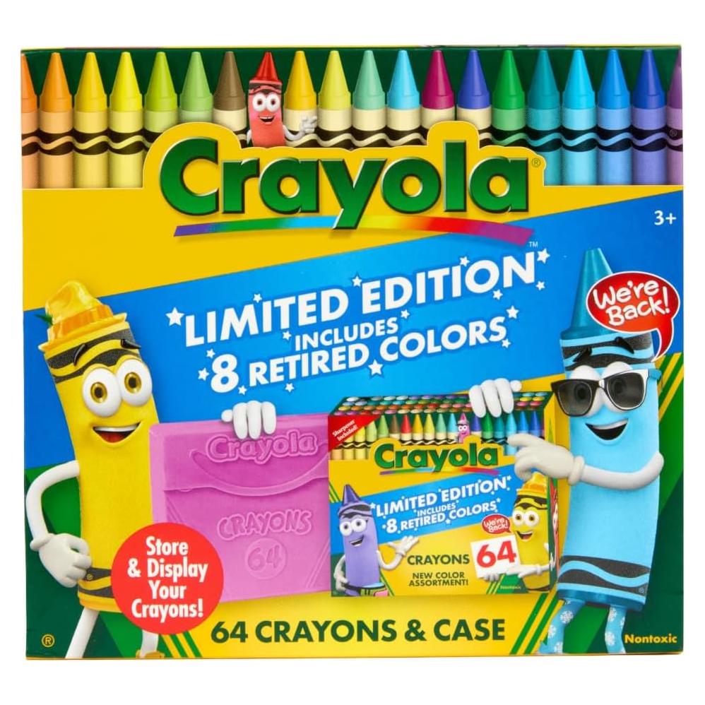 Set de Crayones Crayola 64 Colores Edición Limitada
