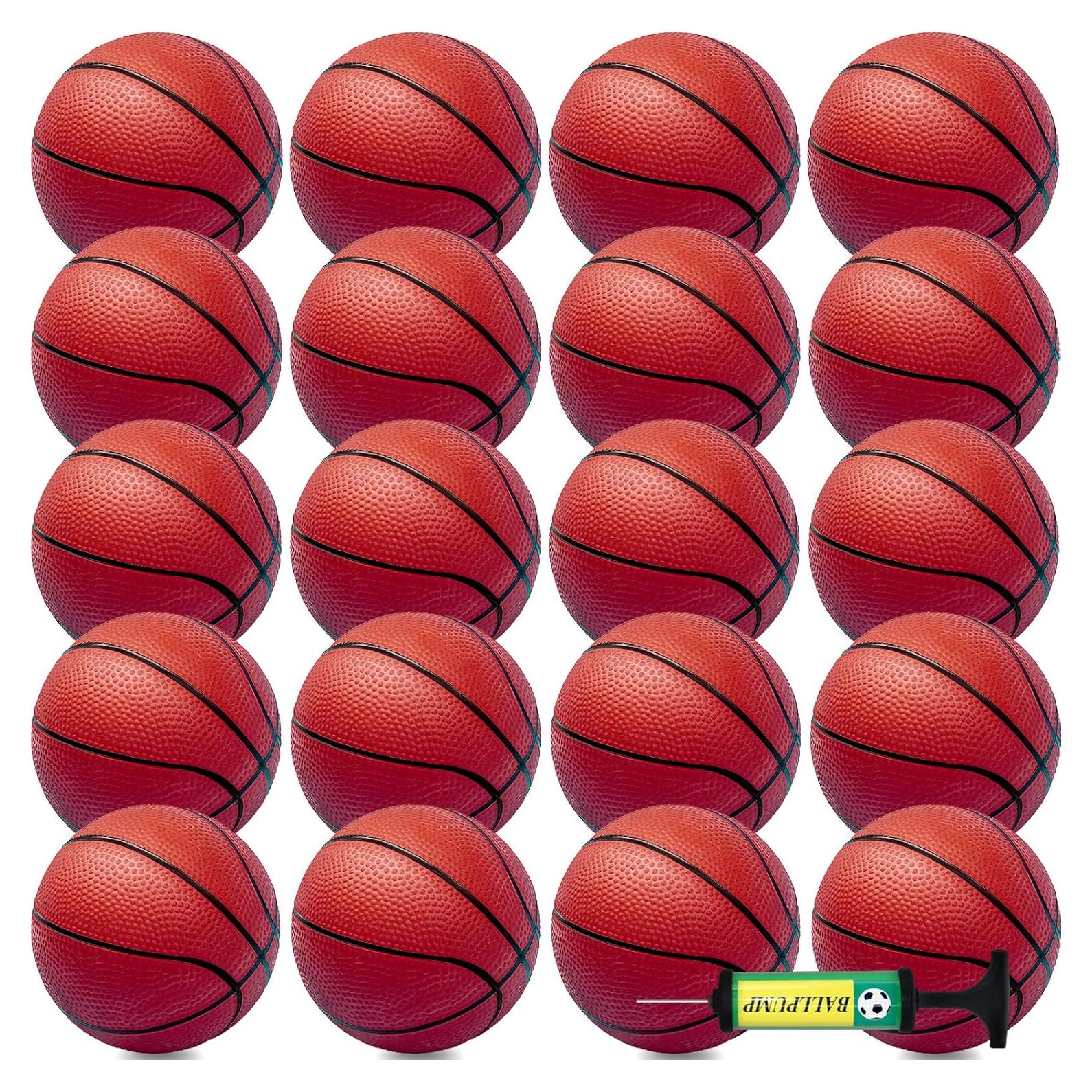 Set de 40 Balones de Baloncesto Mini 15.24 cm Oleitodh