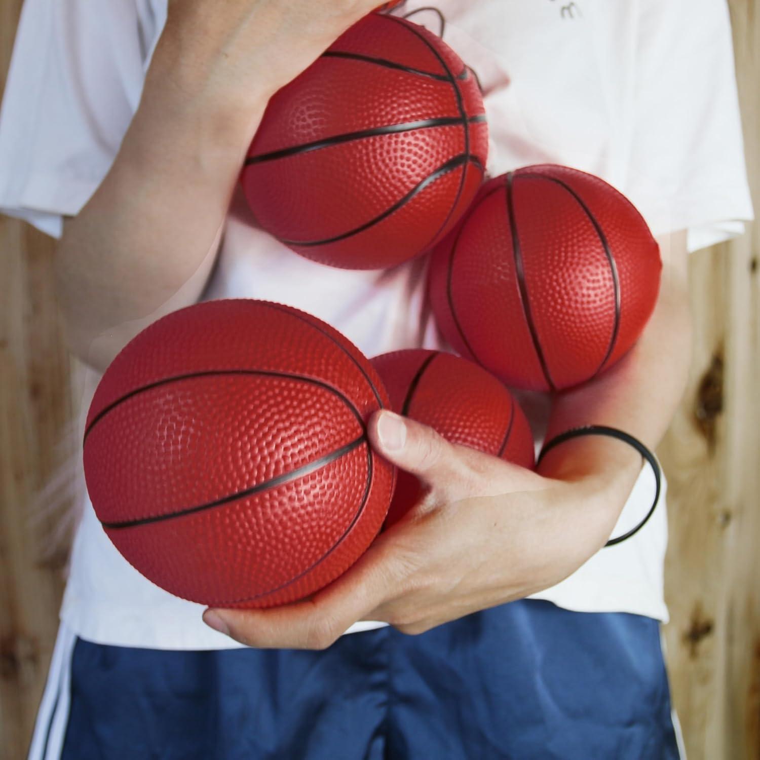 Set de 40 Balones de Baloncesto Mini 15.24 cm Oleitodh