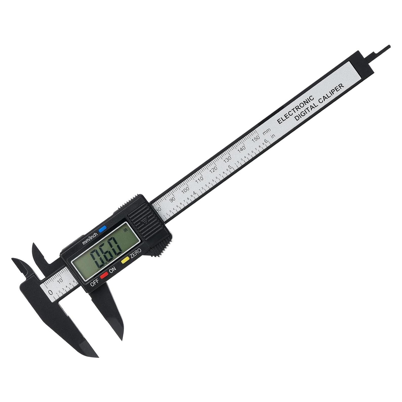 Calibrador Digital Adoric 0-15.24 cm con Pantalla LCD