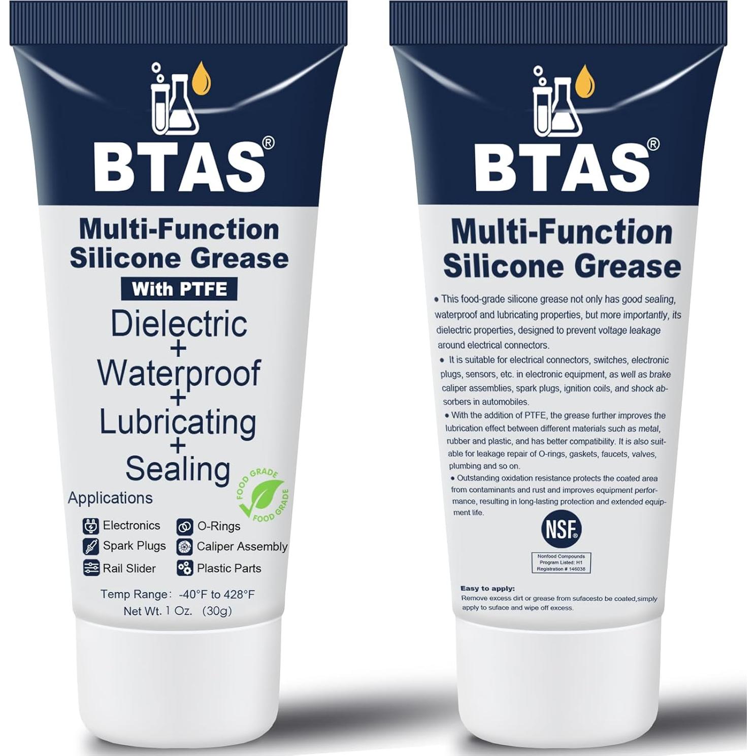 Grasa Dielectrica BTAS 28.35 g para Conectores Eléctricos