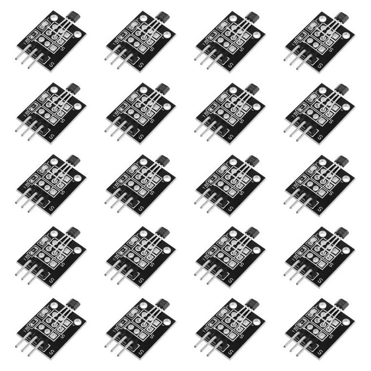 20 Módulos Sensor Magnético Efecto Hall A3144E Ransanx