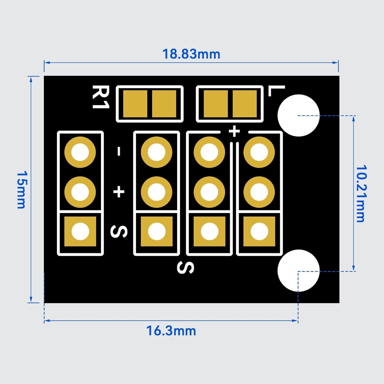 20 Módulos Sensor Magnético Efecto Hall A3144E Ransanx