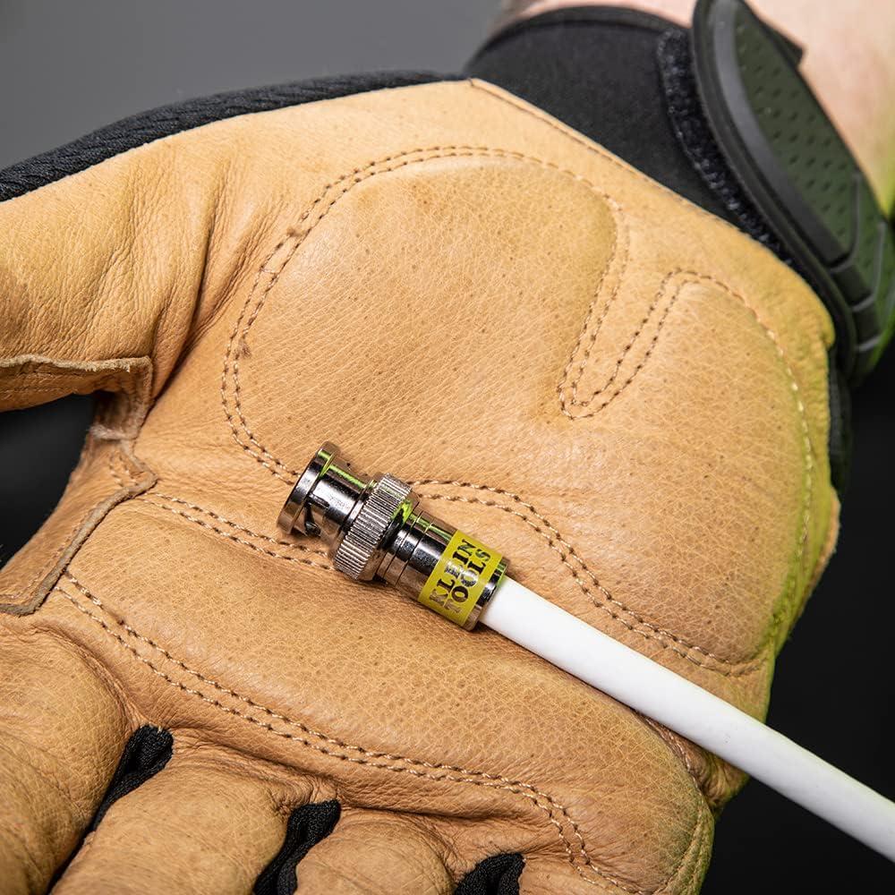 Conector Coaxial BNC Macho Klein Tools VDV813-607, Paquete 10