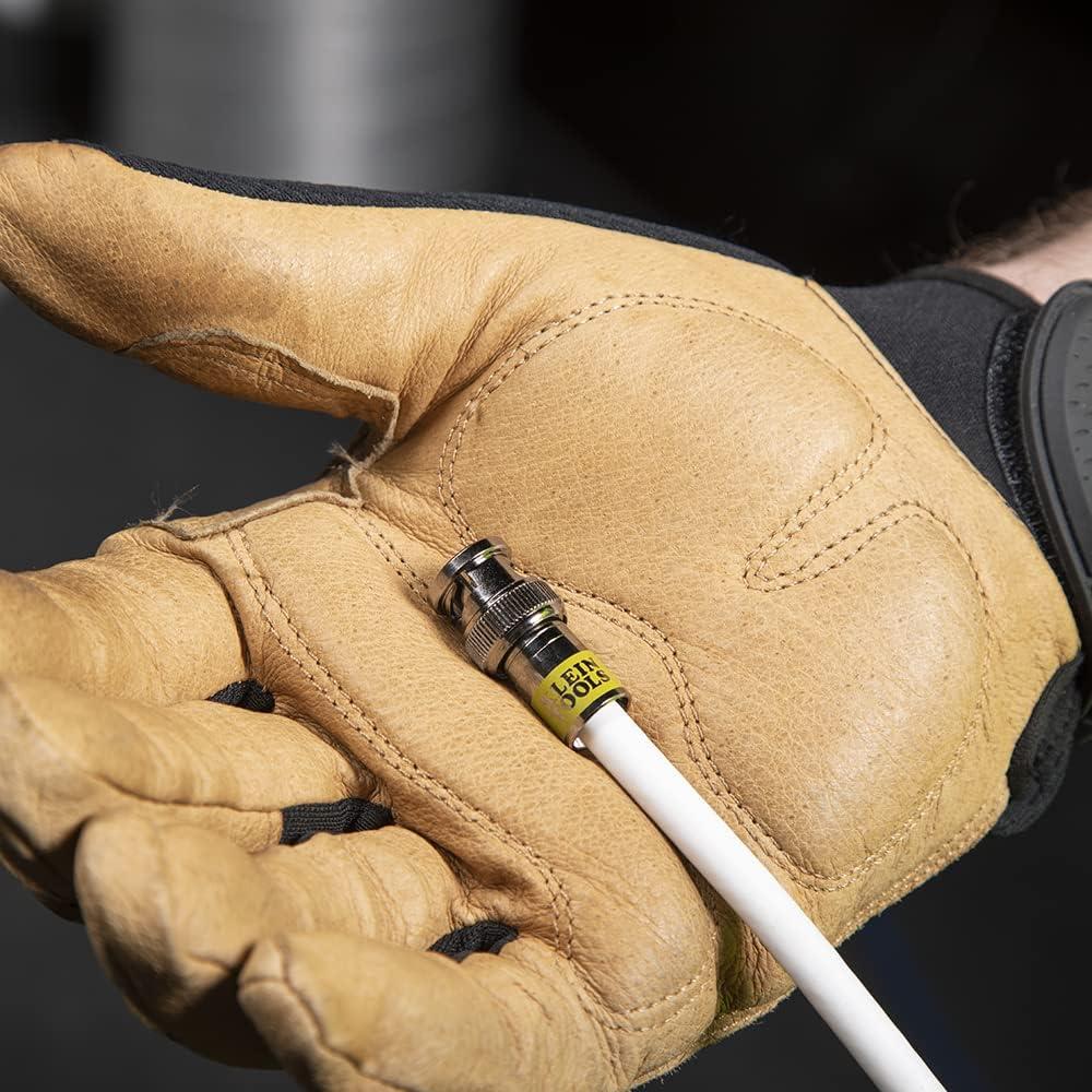 Conector Coaxial BNC Macho Klein Tools VDV813-607, Paquete 10