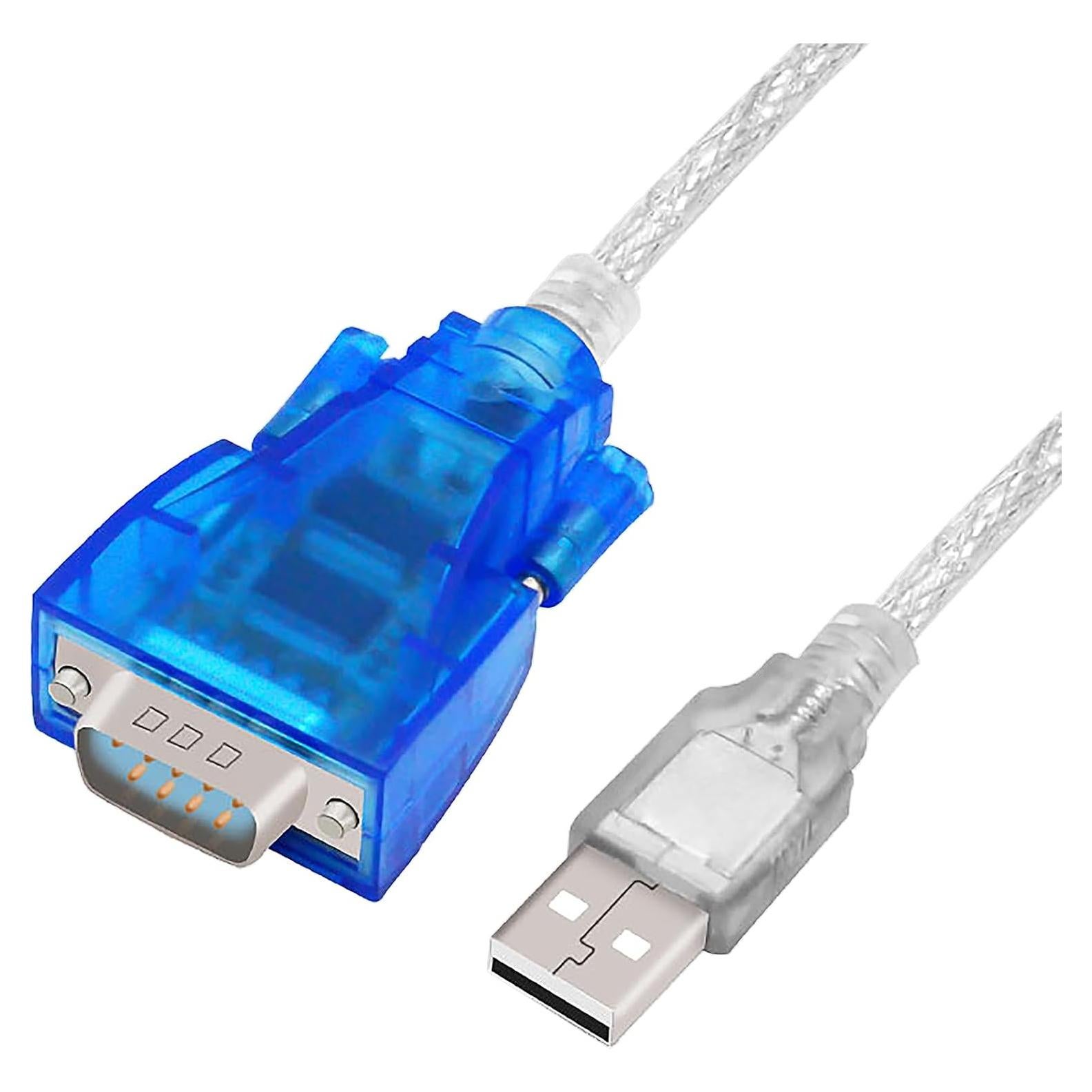 Cable USB a RS232 Macho 0.5m Buacoz - Alta Compatibilidad