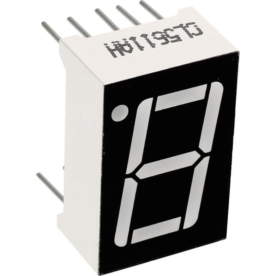 Tubo LED Digital 7 Segmentos uxcell 1 Bit Rojo 4 Pcs