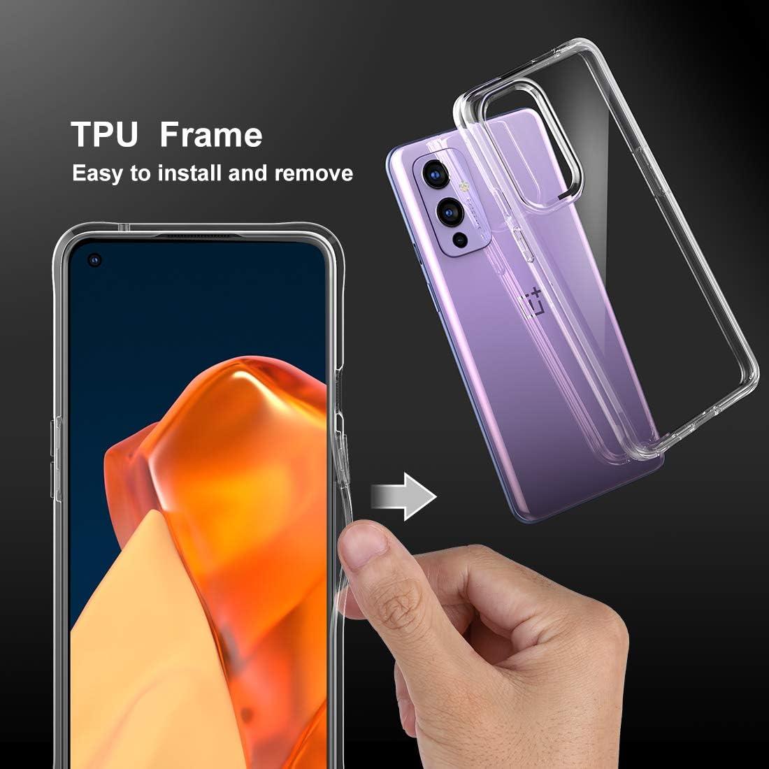 Funda Protectora Transparente Eastcoo para Oneplus 9 - Anti-Amarillento