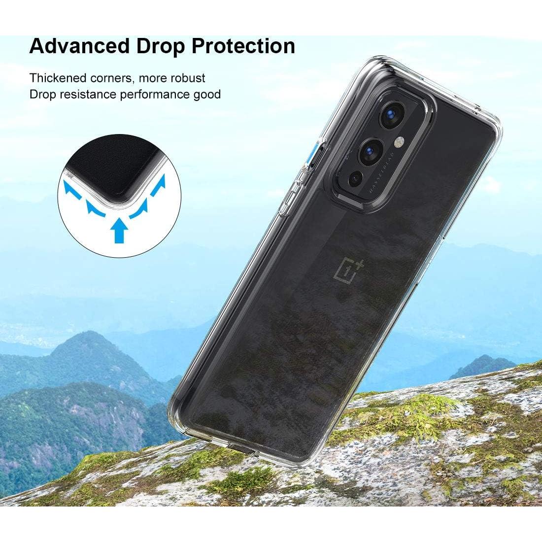Funda Protectora Transparente Eastcoo para Oneplus 9 - Anti-Amarillento