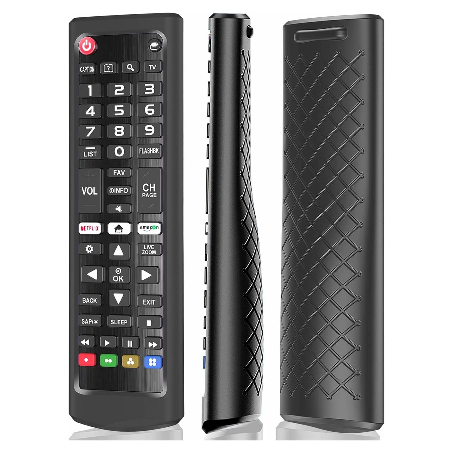 Funda de Silicona para Control Remoto LG AKB75095307 Negra