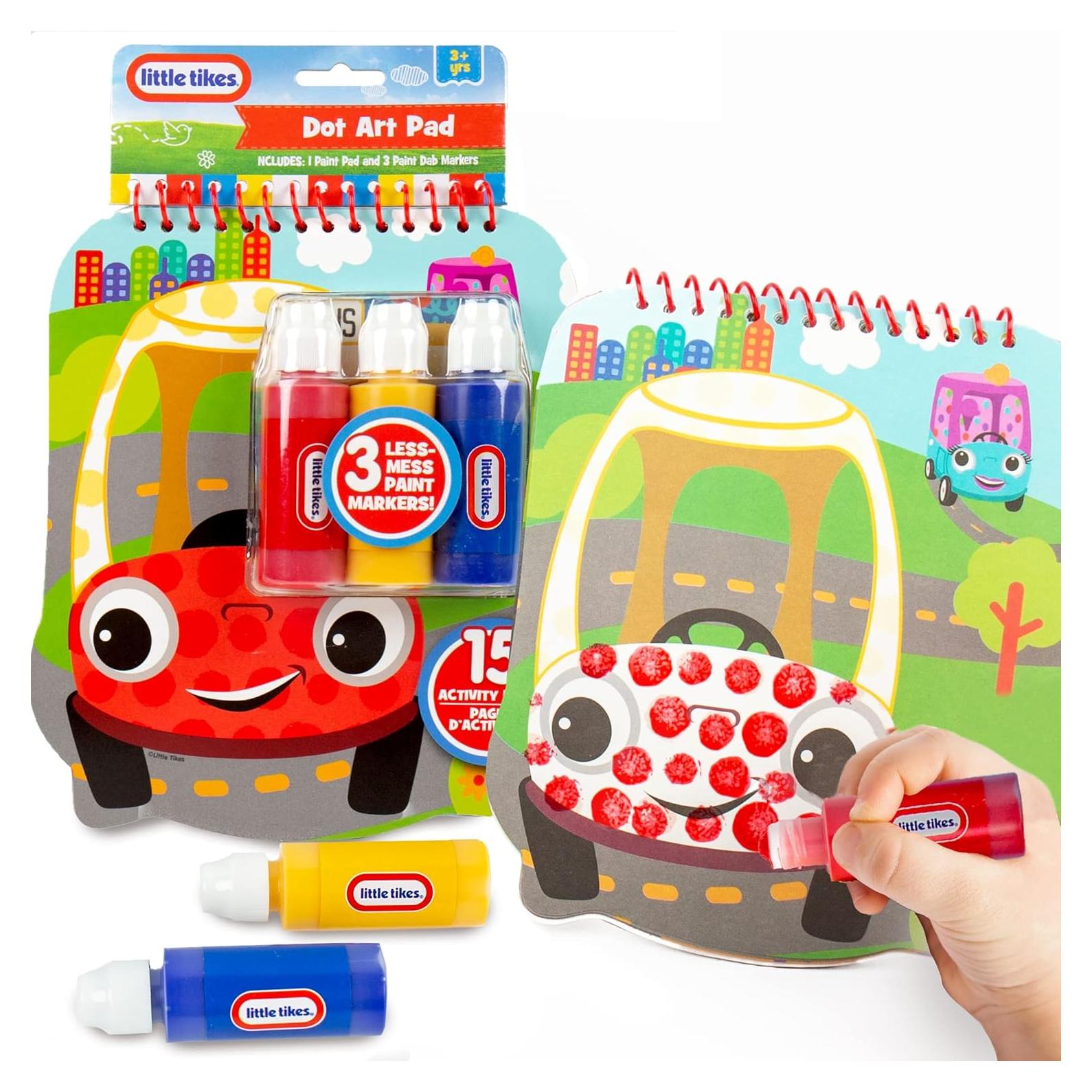 Bloc de Arte de Puntos Little Tikes con 3 Marcadores