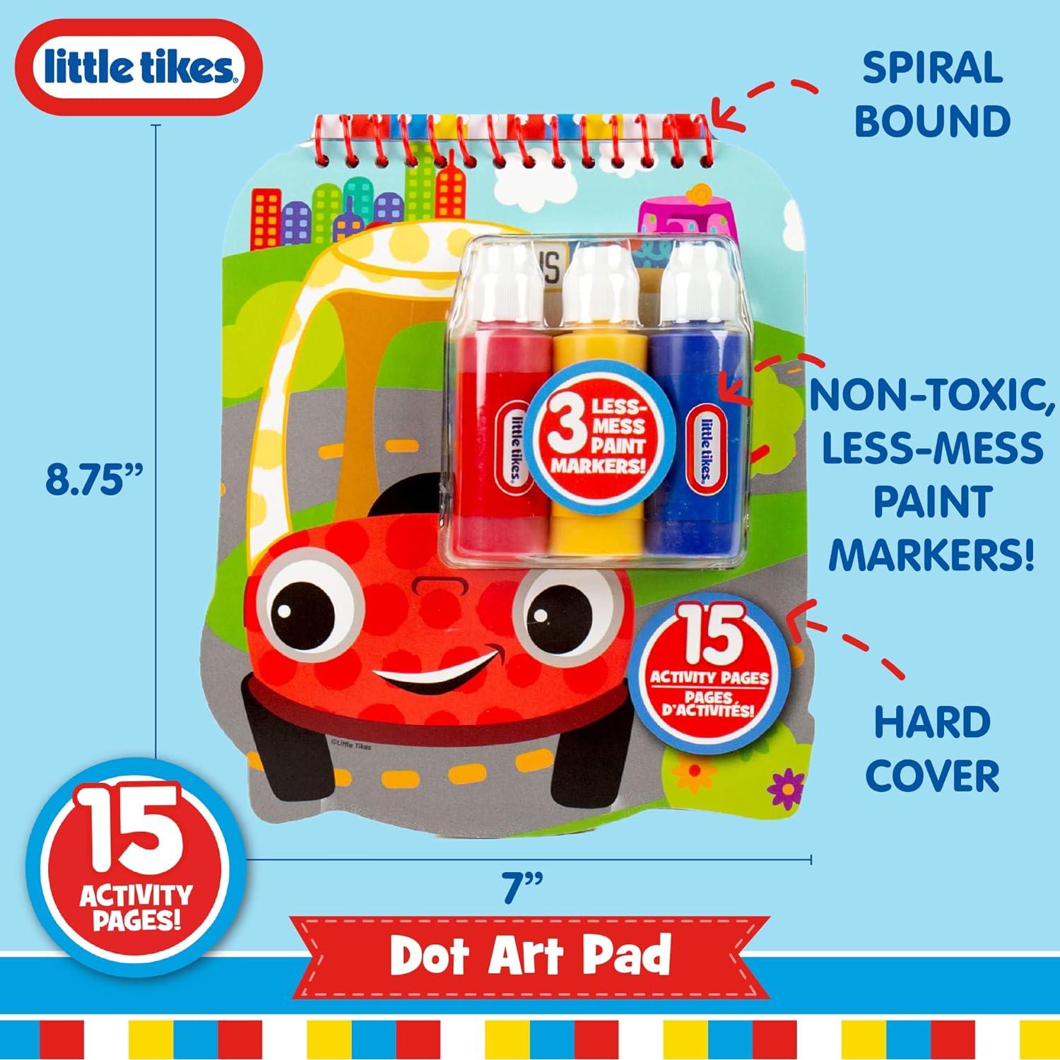 Bloc de Arte de Puntos Little Tikes con 3 Marcadores