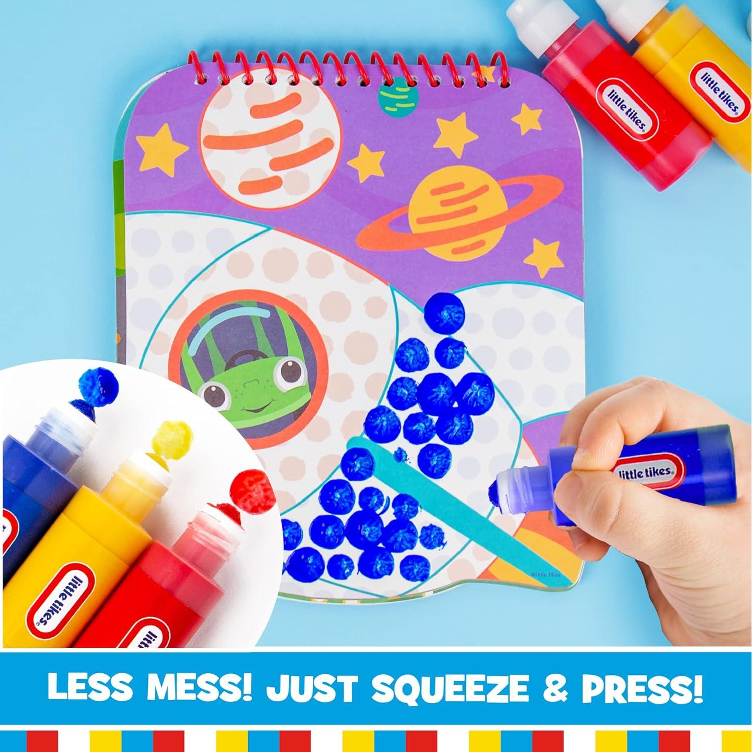 Bloc de Arte de Puntos Little Tikes con 3 Marcadores