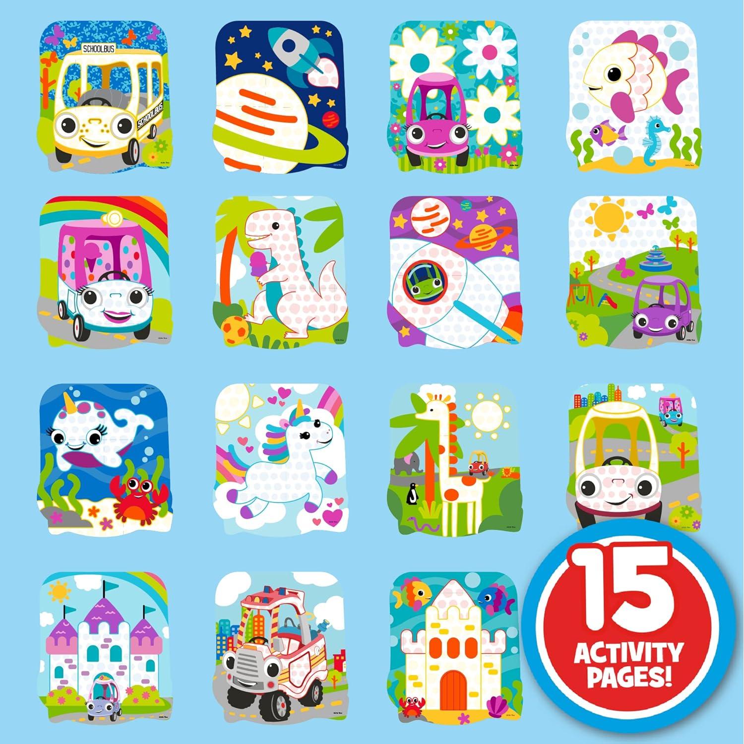 Bloc de Arte de Puntos Little Tikes con 3 Marcadores