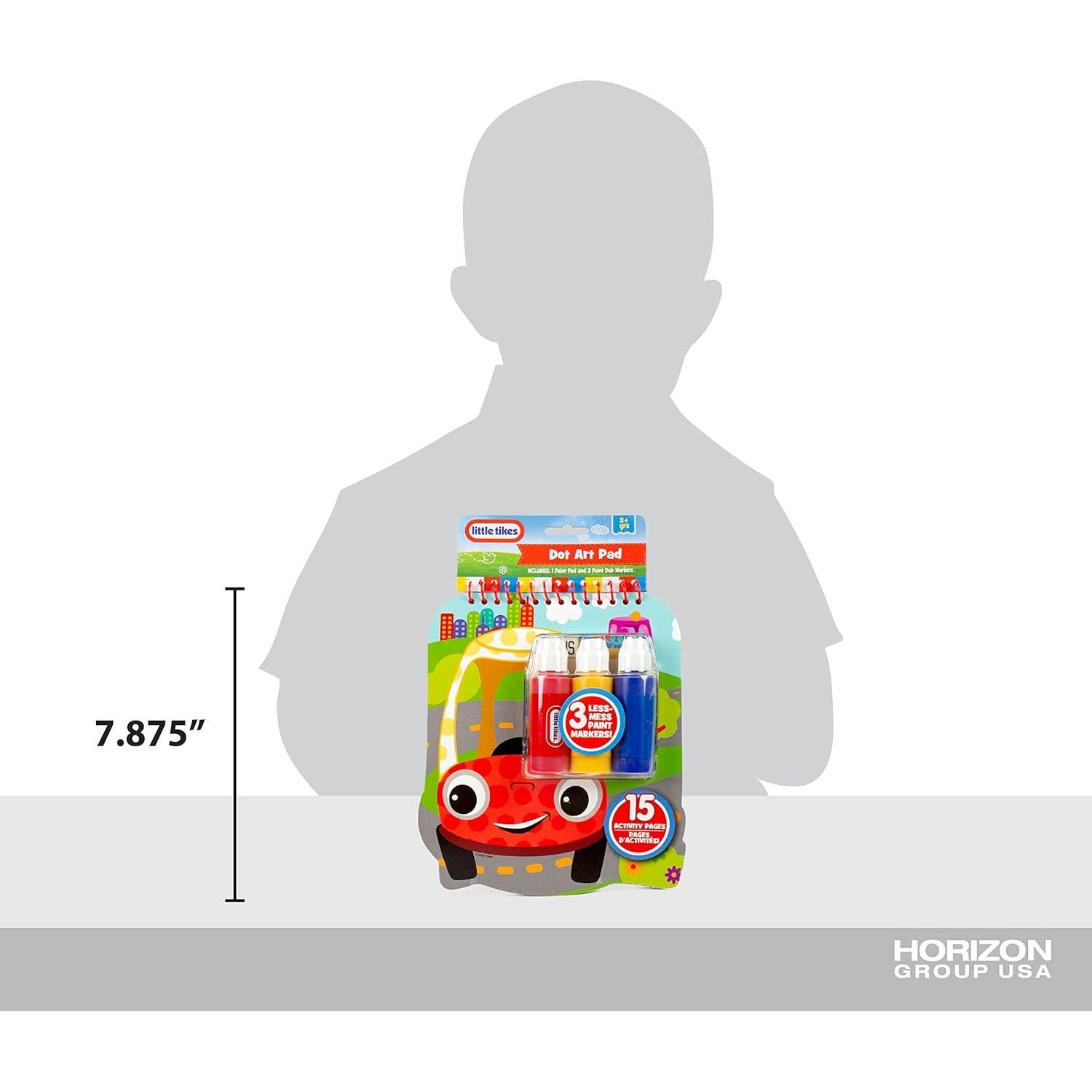 Bloc de Arte de Puntos Little Tikes con 3 Marcadores