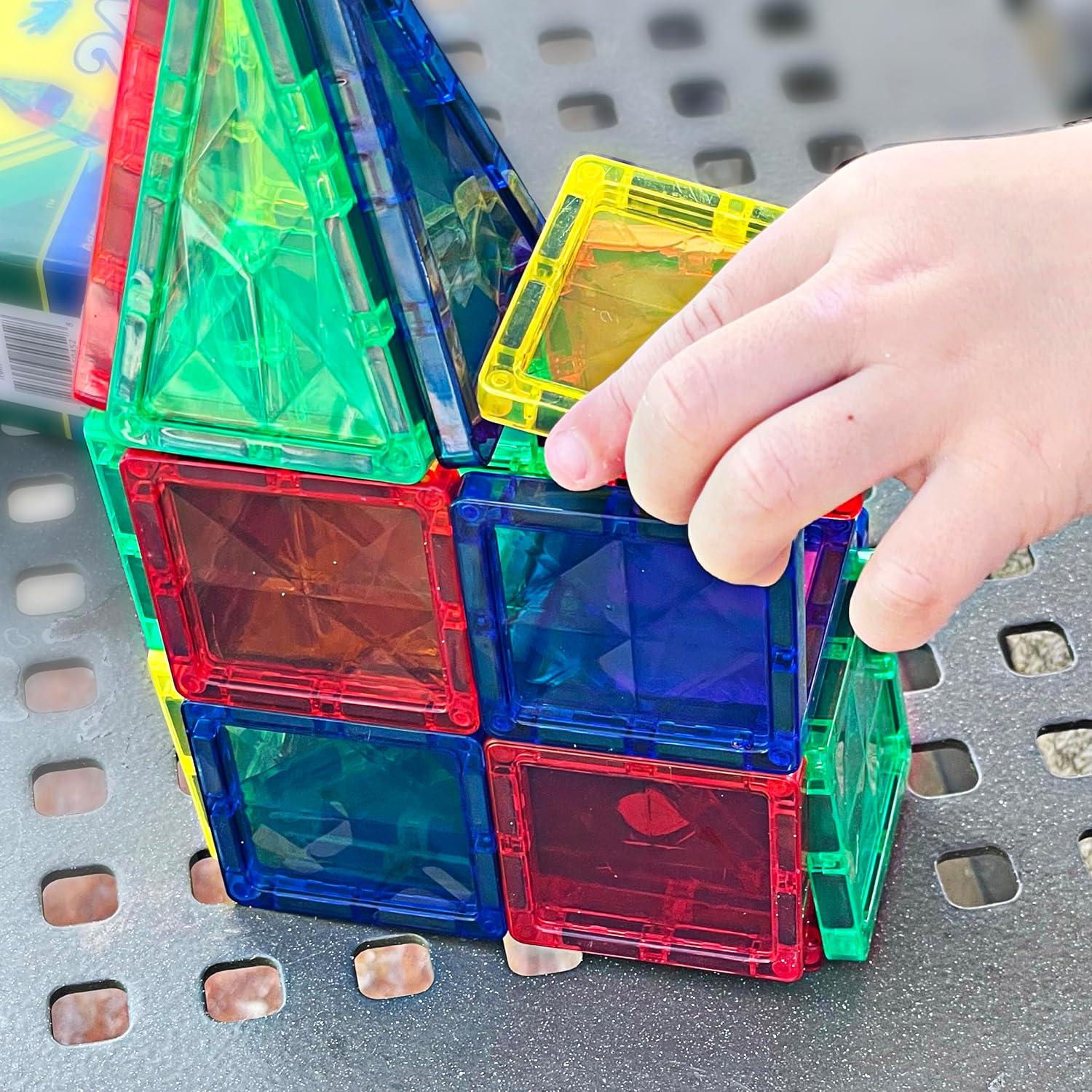 Set de Construcción Crayola Mini PIP-Tiles Magnéticos 42 Piezas