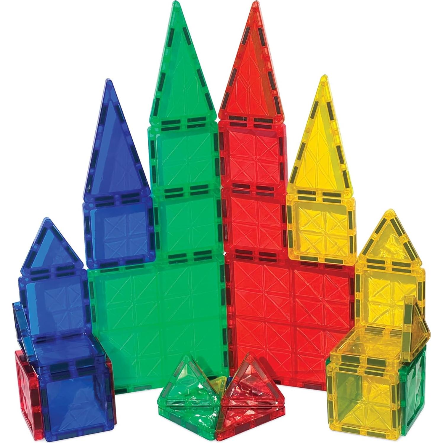Set de Construcción Crayola Mini PIP-Tiles Magnéticos 42 Piezas