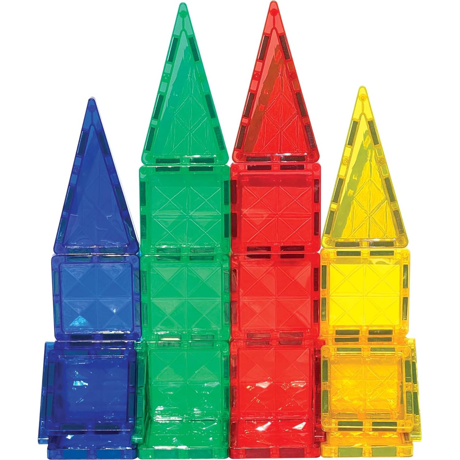 Set de Construcción Crayola Mini PIP-Tiles Magnéticos 42 Piezas